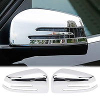 1 x RAW Customer Returns Dreamseek mirror caps side mirror cover for Mercedes Benz GLA CLA GLK ABCE Class X156 X204 C117 W212 W176 W246 W204 covers side mirror exterior chrome  - RRP €40.33