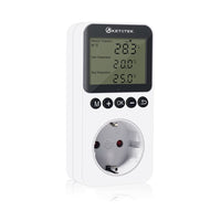 1 x RAW Customer Returns KETOTEK Digital Thermostat Socket Day Night Temperature Controller Sockets 100-250V Heating Cooling Temperature Switch with Sensor Timer Controller for Greenhouse Reptiles Refrigerator - RRP €27.99