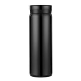 1 x RAW Customer Returns Small Stainless Steel Thermos Bottles - Cute Water Bottle, Vacuum Insulated Bottle for Hot and Cold Drinks BPA Free, Black, 280ml  - RRP €15.99