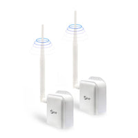 1 x RAW Customer Returns Wireless Bridge Point-to-point long-distance wireless access, 2.4G WiFi bridge supports 800m outdoor transmission distance, suitable for security systems, IP cameras and computers - RRP €62.99