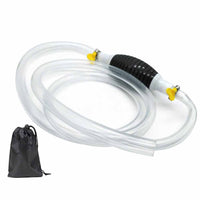 1 x RAW Customer Returns PobbXenn transfer pump fuel pump hand pump water, petrol pump, suction pump water, liquid transfer pump manual for diesel liquid aquarium solvent with a total of 2M hose - RRP €13.1