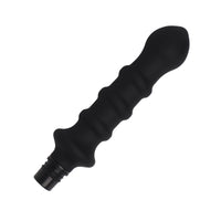 1 x RAW Customer Returns Fascia gun head attachment massage gun replacement head, deep tissue massager attachment percussion washable silicone muscle massager replacement head black caliber 18-19mm  - RRP €18.73