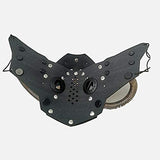 3 x Brand New Ubauta Steampunk Leather Mask Cosplay Mask Punk Rivet Masquerade Mask-Gold - RRP €69.54