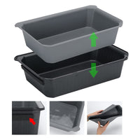 1 x RAW Customer Returns Jawjut Tesla Model Y Seat Organizer TPE ABS Double Concealed Organizer Tesla Model Y Accessories - RRP €30.24