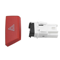 1 x RAW Customer Returns CANJPTON Compatible with Peugeot 107 Citroen C1 Aygo Mk1 Warning Hazard Light Control Warning Switch 6490.NG - RRP €25.2