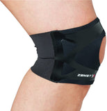 1 x RAW Customer Returns Zamst Filmista Knee S Orthosis for Adults, Unisex, Black, S - RRP €42.29