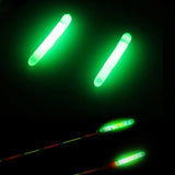 1 x Brand New Geieold 100pcs Fishing Glow Sticks, Fishing with Green Light, Visible Fishing Glow Sticks for Floats, Bobbers, Rod Tips, Poles - RRP €36.0