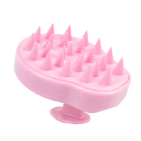 1 x RAW Customer Returns The Vintage Cosmetic Company Shampoo Brush Soft Flexible Bristles Gently Massages Scalp Thoroughly Cleanses Shower Accessory Pink Design - RRP €16.49