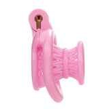 1 x RAW Customer Returns NAIXBTY Extra small resin chastity cage men s penis cage, 3D fish basket chastity belt penis cage set with 4 penis rings chastity cage device SM bondage extreme chastity sex toy for men - RRP €37.81