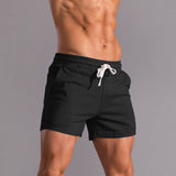 1 x RAW Customer Returns Sports shorts for men, in breathable cotton, Black, M - RRP €24.0