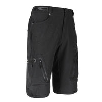 1 x RAW Customer Returns Lixada MTB Pants, Mountain Bike Cycling Pants Men s Short with Zipper Pocket, Adjustable Waist Belt, Quick-drying and Breathable Leisure Cycling Pants for Cycling, Hiking, More - RRP €20.16