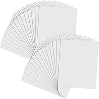 1 x RAW Customer Returns SHANQIAN Pack of 20 hard foam boards A4, 300 x 210 x 5 mm Cathedral foam board Hard foam board 5 mm Cathedral foam board for architectural models, art exhibitions and packaging etc - white - RRP €25.99