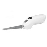 1 x RAW Customer Returns Electric Knife, Cordless, Rechargeable, Easy Cutting, Electric Carving Knife, Stainless Steel Blades, Fillet Knife, Portable Steak Knife For Carving - RRP €29.46