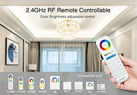 1 x RAW Customer Returns LIGHTEU Milight Miboxer Remote Control Kit 4 Pack RGBW LED Strip Controller and 1 x 4-Zone RGBW LED Wireless Remote Control 4x fut038S fut092 - RRP €48.23