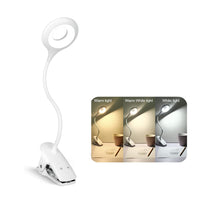 8 x RAW Customer Returns Lzonunl Children s Reading Lamp without Cable, USB Rechargeable Clamp Light, 28 LED 3 Modes, Dimmable Clamp Lamp, Book Bed Shelf Clamp Lighting, 360 Flexible Gooseneck White  - RRP €80.56