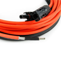 1 x RAW Customer Returns solartronics connection cable for charge controller 6mm 8m - solar cable red black including solar plug and wire end ferrule - solar panel adapter cable - photovoltaic cable H1Z2Z2-K - Made in Germany - RRP €28.95