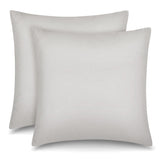 1 x RAW Customer Returns OLESILK set of 2 pillowcases 40 x 80 cm microfiber pillowcase with zipper double pack high-quality pillowcases, white - RRP €10.07