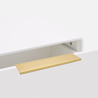 1 x RAW Customer Returns goldenwarm 5 pieces handles furniture furniture handles gold 128mm drawer handles cabinet handles gold handles for kitchen cabinets kitchen handles stainless steel aluminum door handles kitchen - RRP €18.14