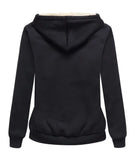 9 x Brand New SwissWell fleece jacket women s hoodie with hood sweat jacket warm basic hooded jacket with zipper casual hoodie plush jacket women s winter jacket for women black - RRP €413.91