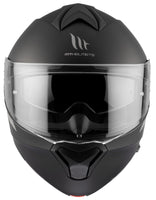 1 x RAW Customer Returns MT Helmet Genesis Folding Helmet Size M 57 58 Matte Black with 22.06 approval - RRP €100.0