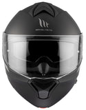 1 x RAW Customer Returns DOBLE XX MT Helmet Abatible Genesis Helmet Size L 59 60 Matt Black with 22.06 Approval - RRP €115.0