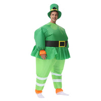 1 x RAW Customer Returns JASHKE St. Patrick s Day Costume for Adults Inflatable Leprechaun Costumes Adult Costume as St. Patrick s Day Gift - RRP €35.99