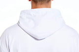 1 x RAW Customer Returns GURUNVANI Contrast Color Pullover Hoodie Men s Patchwork Hoodies Men, White, XXL - RRP €34.6