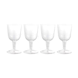 1 x RAW Customer Returns NUOBESTY 12pcs Plastic Wine Glasses Party Disposable Cups Plastic Stemware Wine Glasses Cups - RRP €17.8