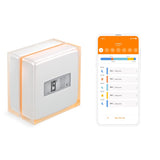 1 x RAW Customer Returns Netatmo Connected and intelligent thermostat for single boilers, NTH01-FR-EC - RRP €190.18