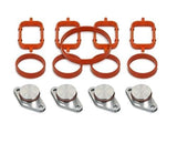 1 x RAW Customer Returns TBVPARTS Intake Manifold Butterfly Valve Cancellation Kit 22MM 4 CYLINDERS Engines 318d 320d 520d With Original Gaskets 71-33109-10 71-77546-00 40-77535-00 Manifold Annular Butterfly Valves 11617800579 - RRP €55.0