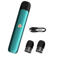 1 x RAW Customer Returns VAPTIO Razor Kit Vape Pen 550 mAh 11.5 W Electronic Cigarette with 2.0 ml Pod, 2 Replacement Coils, No E-Liquid No Nicotine Grass Green  - RRP €18.35