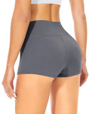 2 x Brand New TNNZEET Cycling Shorts Women High Waist Shorts Tummy Control Short Sports Pants Hotpants for Yoga Gym Dark Grey, XXL  - RRP €55.2