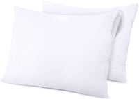 1 x RAW Customer Returns Utopia Bedding Waterproof Pillow Protector 50x70 cm Set of 2 with Zipper, Oeko-Tex Certified Pillowcase - RRP €14.99