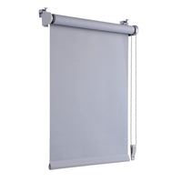 1 x Brand New OBdeco blackout roller blind Thermorollo 70x160cm light grey no drilling required with same colour coating Oeko-TEX Standard 100 privacy screen sun protection clamp-on for windows and doors - RRP €25.1