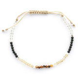 1 x RAW Customer Returns BALIPURA - Triple Protection Healing Stones Bracelet for Women - Spiritual Jewelry - Black Tourmaline, Citrine Bracelet, Crystal Bracelet - Lucky Charm Bracelet for Women - 2mm SMALL Bead Bracelets - RRP €26.42