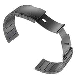 1 x RAW Customer Returns MaKTech Titanium Band, 22mm Lightweight Metal Link Bracelet, Compatible with Samsung Galaxy Watch 3 45mm 46mm, HuaWei Watch 4 3 Ultimate GT 4 3 46mm Pro, Amazfit GTR 3 2 Space Gray  - RRP €33.18