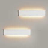 1 x RAW Customer Returns Mille Lucciole LED indoor wall light, pack of 2, wall lamp LED indoor modern wall light white up down light wall lighting 3000K warm white stairwell lighting 24W IP44 hallway lamps for living room - RRP €46.22