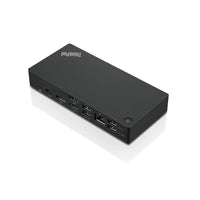 1 x RAW Customer Returns Lenovo ThinkPad USB-C Gen 2 Docking Station, Black - RRP €221.78