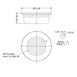 1 x RAW Customer Returns IMS Competition Series insert for 58 mm portafilter, double espresso, 12 - 18 grams. B70 2TC H24.5 M - RRP €20.69