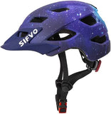 1 x RAW Customer Returns SIFVO bicycle helmet for children boys and girls 50-57cm, children s bicycle helmet with removable visor, children s helmet, multisport helmet, children, safe and comfortable, 5-14 years - RRP €39.99