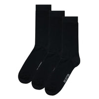 1 x RAW Customer Returns Favorite Strumpf24 by Koronowski 6 Pairs of Organic Cotton Socks Basic Socks Oeko-Tex Standard 100 without Seam 39-42, Black  - RRP €20.06