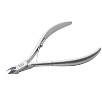 1 x RAW Customer Returns Rui Smiths Professional Cuticle Nippers Precision Surgical Grade Stainless Steel Cuticle Trimmer, French Handle, Single Spring, 4mm Jaw Quarter Jaw  - RRP €26.35