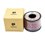 1 x RAW Customer Returns 20awg 0.5mm Silicone Electrical Wire Cable 2x30 Meters oxygen-free high temperature resistant stranded tinned copper wire - RRP €23.59