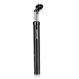 1 x RAW Customer Returns splumzer Bicycle seat posts, bicycle spring seat post 27.2 31.6 mm, adjustable aluminum seat post for MTB, road bike, mountain bike black, 27.2 mm  - RRP €31.55