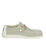 1 x RAW Customer Returns Hey Dude Wally Braided, Men s Loafer, Beige Off White, 42 EU - RRP €72.47