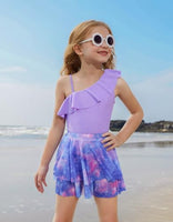 1 x RAW Customer Returns GRACE KARIN Girls Swimsuit 140 One Piece Swimsuit 146 One-piece Swimsuit Children 10 Years - RRP €26.21