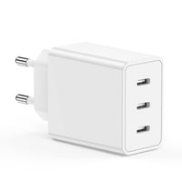 3 x RAW Customer Returns USB C charger, 3 ports Type C power supply - RRP €30.21