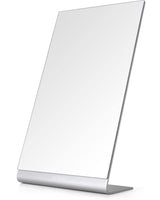 1 x RAW Customer Returns NEZZOE cosmetic mirror make up mirror, 30cm aluminum table mirror, make-up mirror for counter, bedroom, bathroom - RRP €29.23