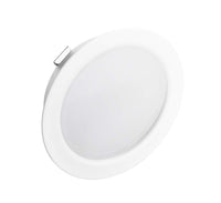 1 x RAW Customer Returns KYOTECH set of 6 LED furniture lights 230V, 3.5W LED IP44 G4 15mm flat furniture recessed spotlights, 3000K warm white, kitchen hood light, bathroom light recessed spotlight white  - RRP €31.54