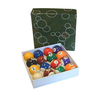 1 x RAW Customer Returns Set of Standard American Billiard Balls or Marbles 50.8 mm - DPT - RRP €47.97